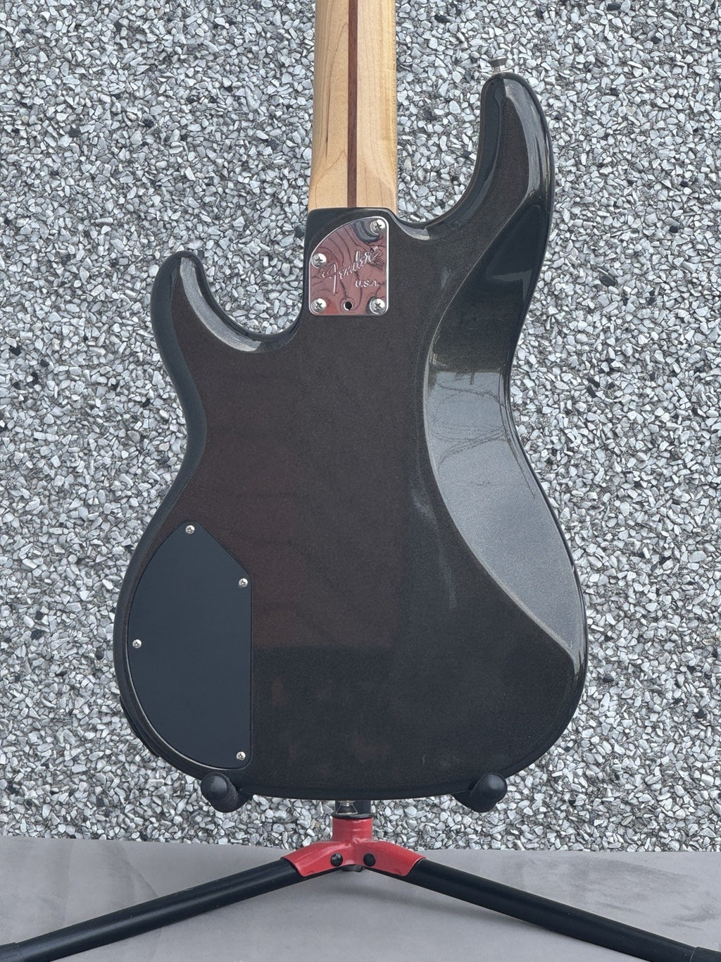 1994 Fender MIJ Precision Bass Lyte Fretless – Montego Black