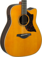 Yamaha A3R Vintage Natural Acoustic-Electric Guitar – All-Solid Rosewood Tone & Professional Stage Performance