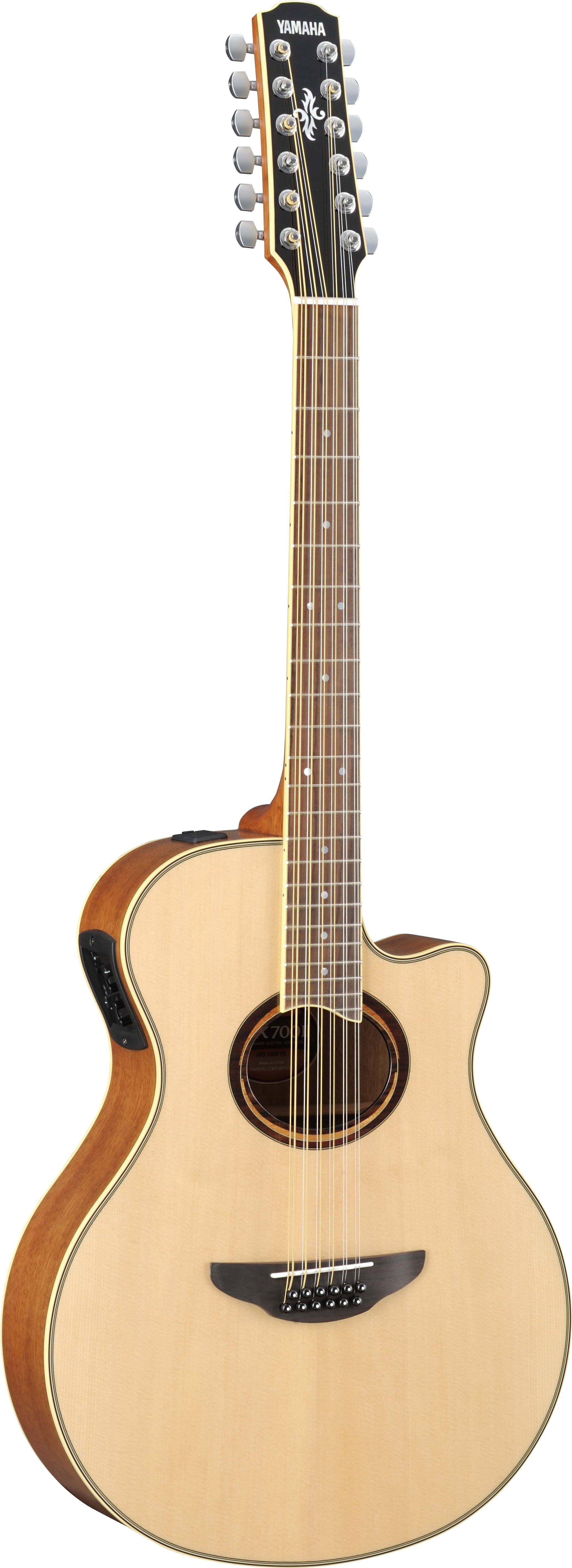 Yamaha APX700II-12 Natural 12-String Acoustic-Electric Guitar – Slim Comfort & Stage-Ready Performance