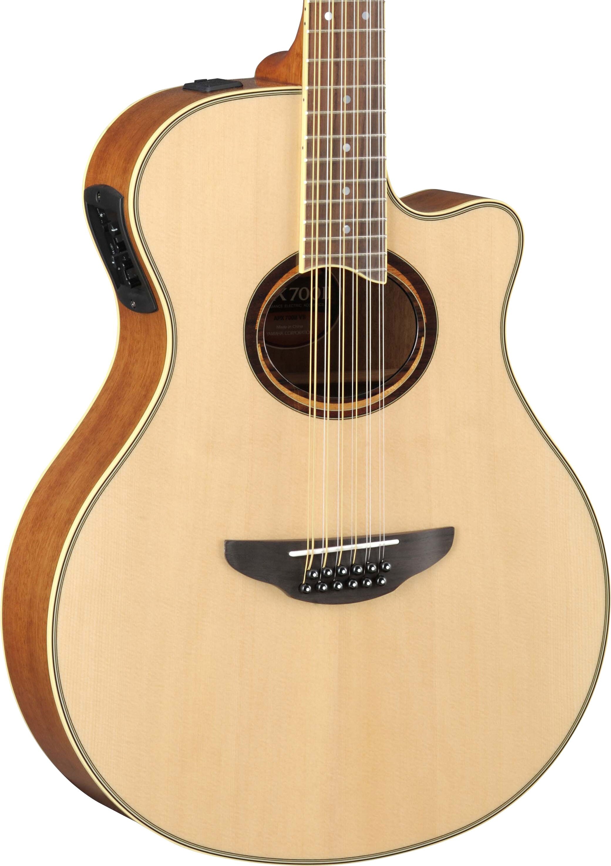 Yamaha APX700II-12 Natural 12-String Acoustic-Electric Guitar – Slim Comfort & Stage-Ready Performance