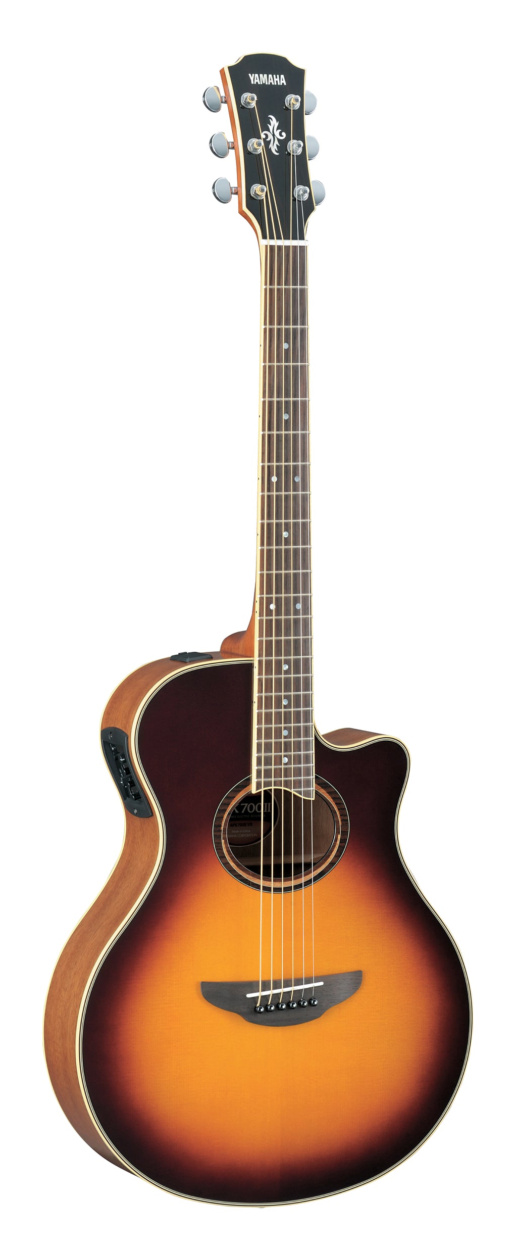 Yamaha APX700II Brown Sunburst Acoustic-Electric Guitar – Professional Slim-Body Comfort & Stage-Ready Performance
