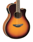 Yamaha APX700II Brown Sunburst Acoustic-Electric Guitar – Professional Slim-Body Comfort & Stage-Ready Performance