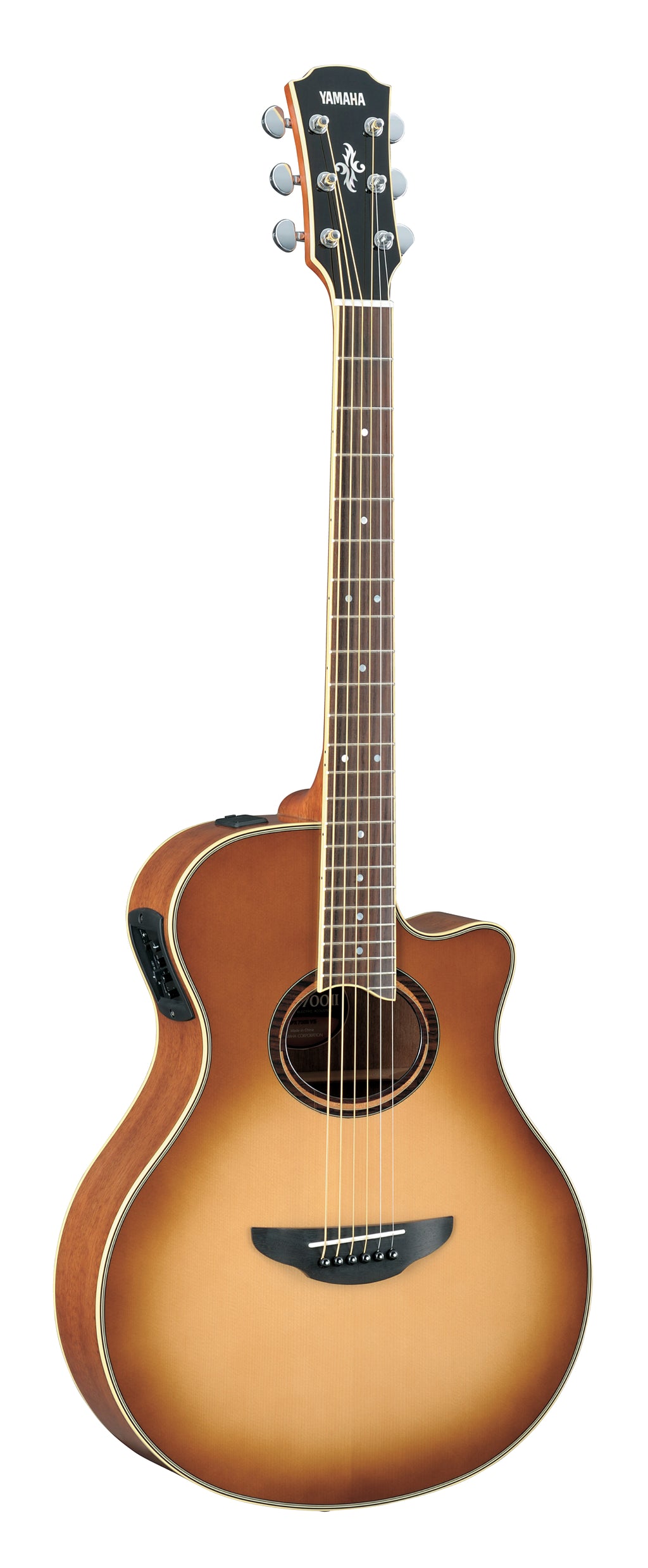 Yamaha APX700II Sandburst Acoustic-Electric Guitar – Professional Slim-Body Comfort & Stage-Ready Performance