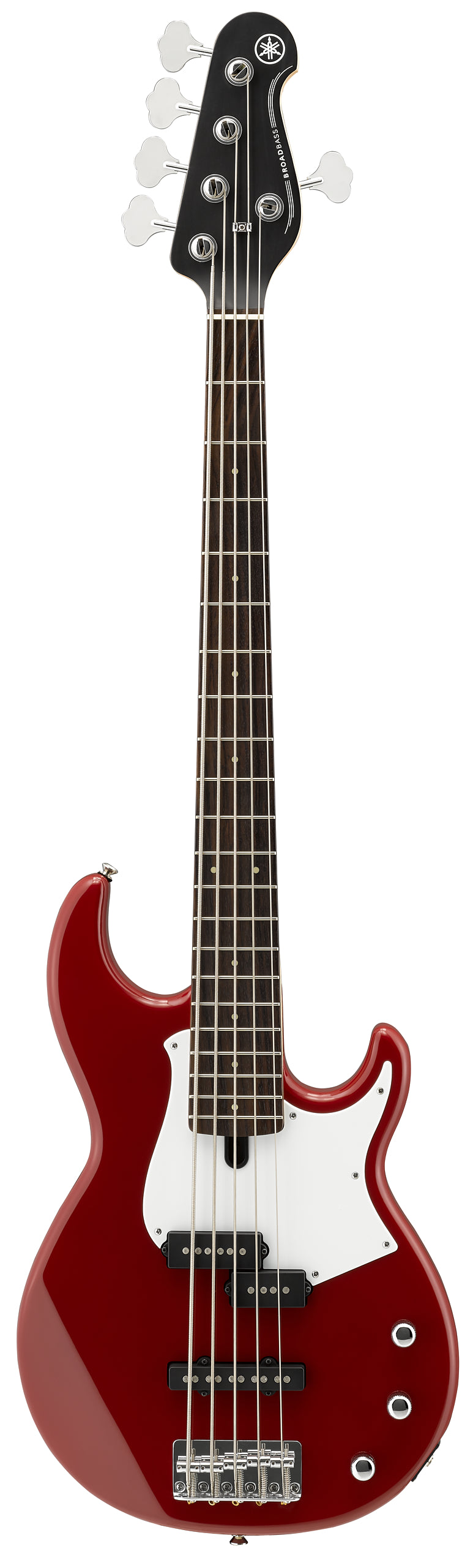 Yamaha BB235 Raspberry Red 5-String Bass Guitar – Extended Range & Classic BB Punch