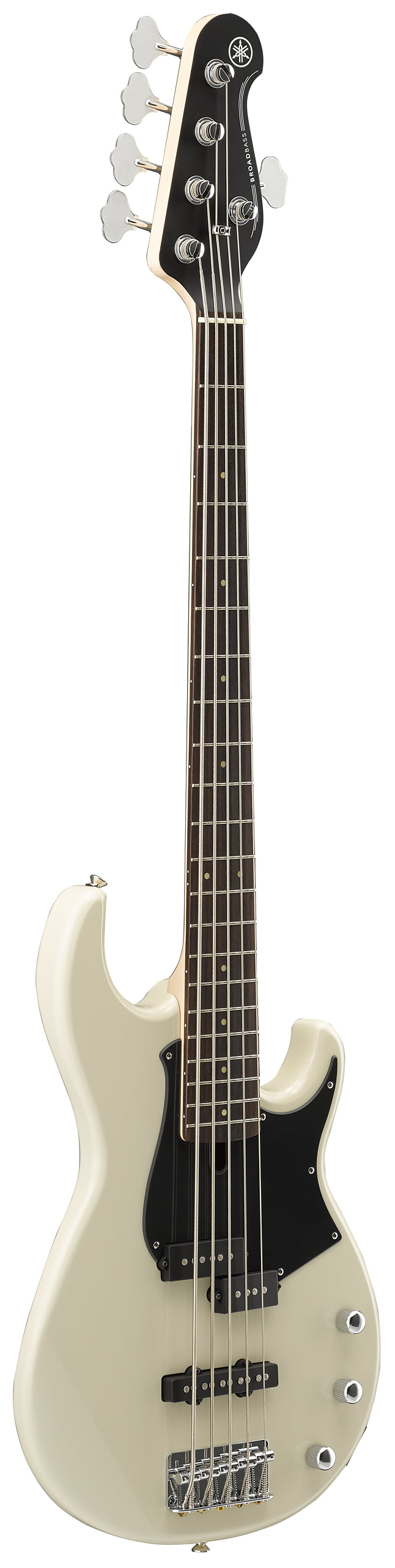 Yamaha BB235 Vintage White 5-String Bass Guitar – Extended Range & Classic BB Punch