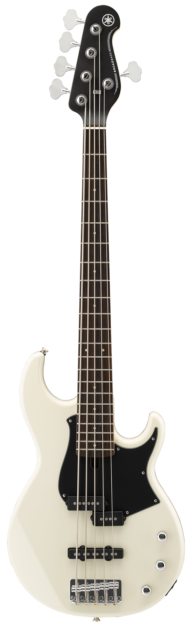 Yamaha BB235 Vintage White 5-String Bass Guitar – Extended Range & Classic BB Punch