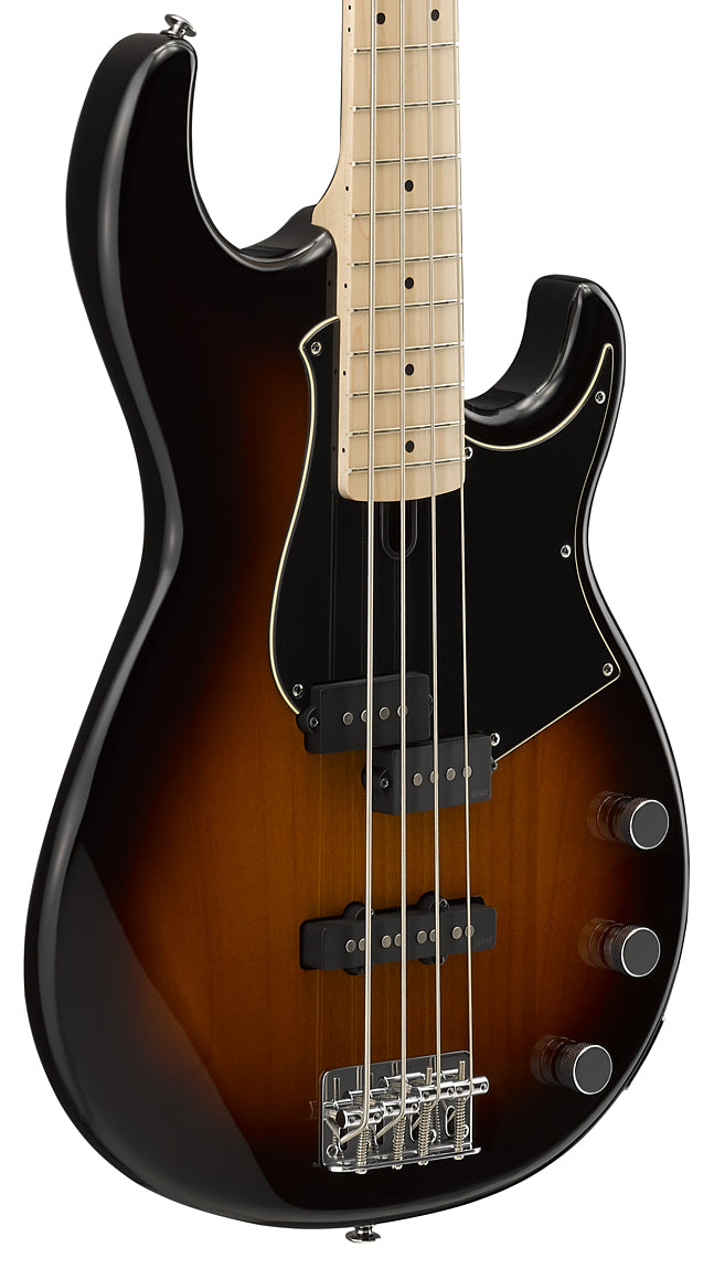 Yamaha BB434M Tobacco Brown Sunburst Bass Guitar – Modern BB Performance & Maple Snap