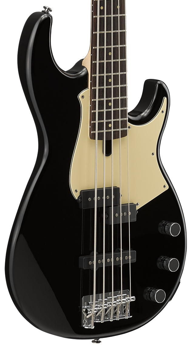 Yamaha BB435 Black 5-String Bass Guitar – Modern BB Performance & Extended Low-End Punch