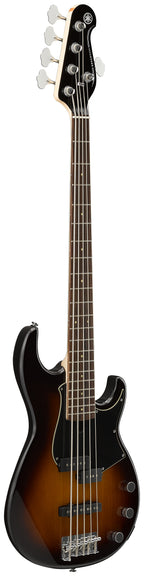 Yamaha BB435 Tobacco Brown Sunburst 5-String Bass Guitar – Modern BB Performance & Extended Low-End Punch