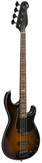 Yamaha BB734A Dark Coffee Sunburst Bass Guitar – Active/Passive Flexibility & Modern BB Punch