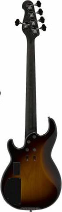 Yamaha BB735A Dark Coffee Sunburst 5-String Bass Guitar – Active/Passive Flexibility & Extended Low-End Punch