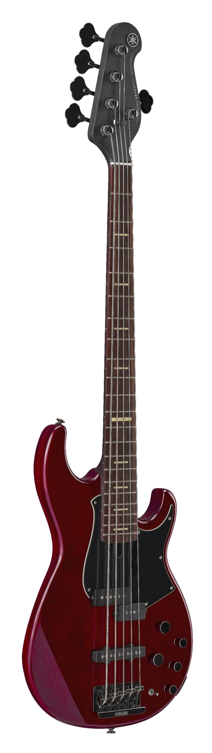 Yamaha BB735A Fired Red 5-String Bass Guitar – Active/Passive Flexibility & Extended Low-End Punch