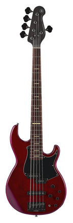 Yamaha BB735A Fired Red 5-String Bass Guitar – Active/Passive Flexibility & Extended Low-End Punch