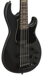 Yamaha BB735A Matte Translucent Black 5-String Bass Guitar – Active/Passive Flexibility & Extended Low-End Punch