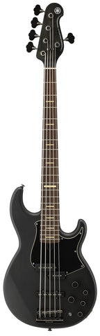 Yamaha BB735A Matte Translucent Black 5-String Bass Guitar – Active/Passive Flexibility & Extended Low-End Punch