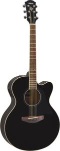 Yamaha CPX600 Black Acoustic-Electric Guitar – Powerful Projection & Stage-Ready Comfort