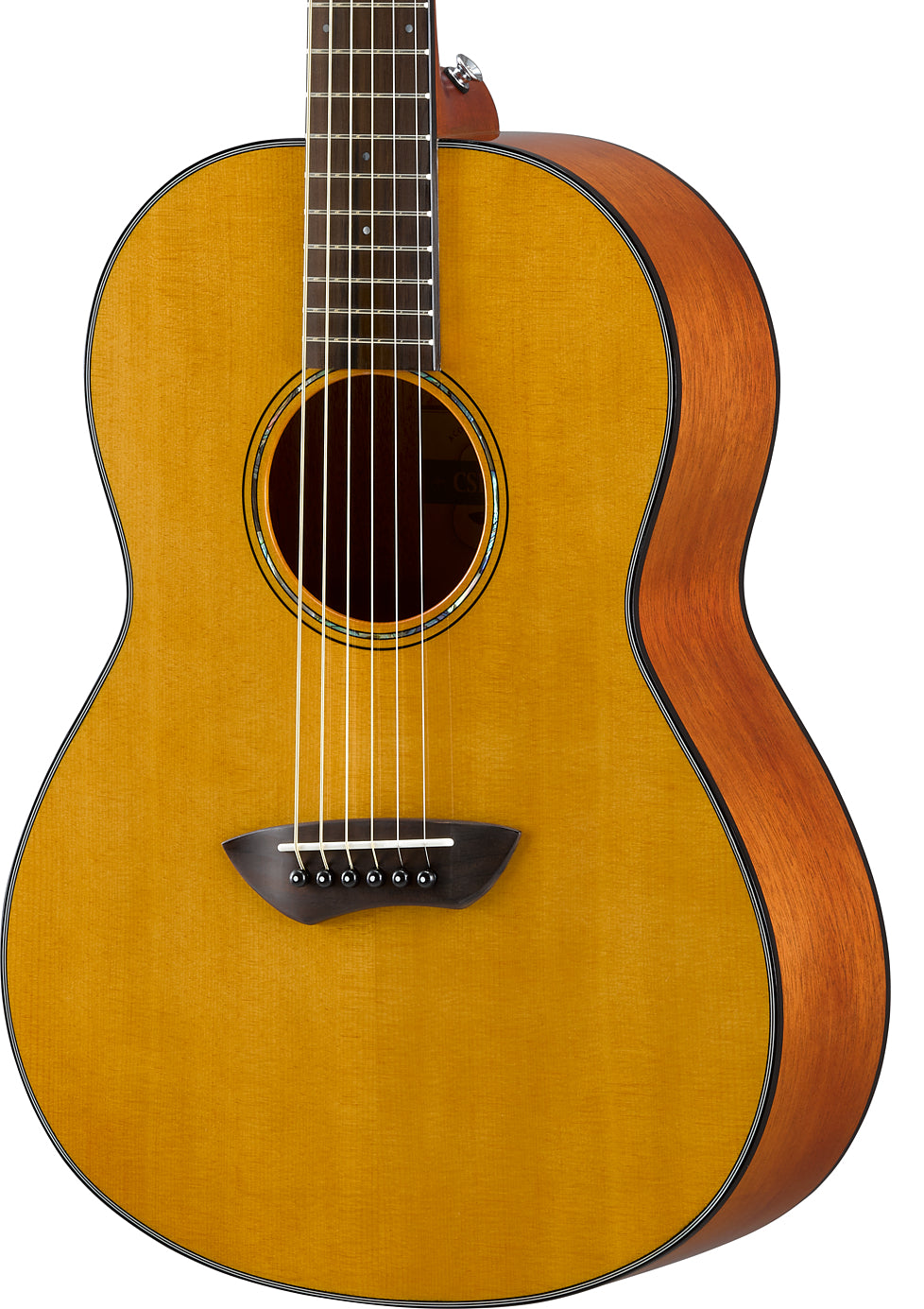 Yamaha CSF1M Parlor Acoustic-Electric Guitar – Compact Comfort & Warm Acoustic Tone