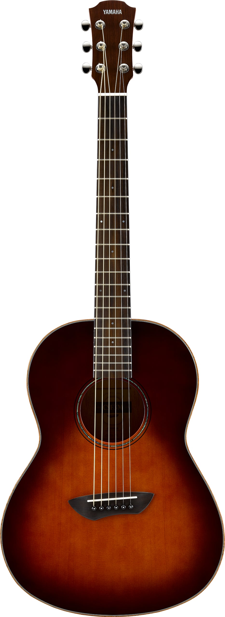 Yamaha CSF3M Tobacco Brown Sunburst Parlor Acoustic-Electric Guitar – Compact All-Solid Warmth & Expressive Tone