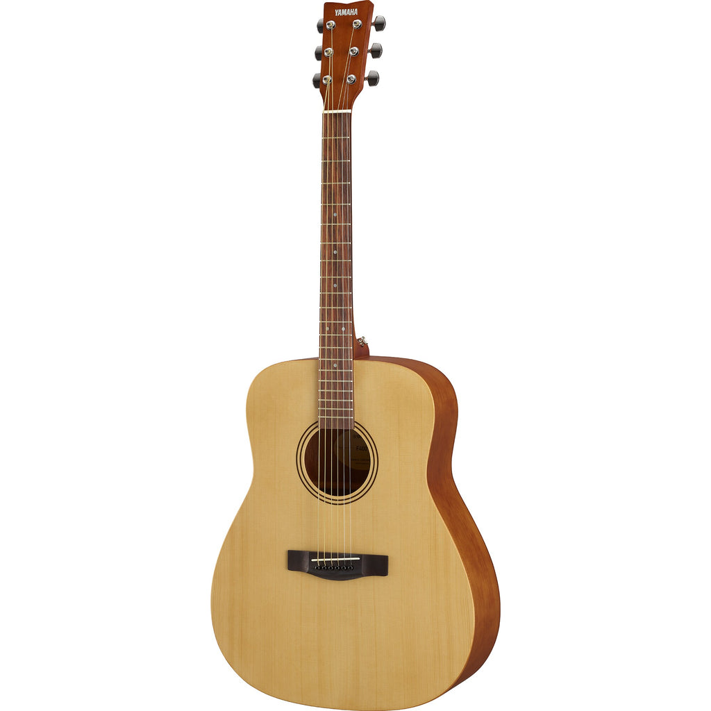 Yamaha F400 Natural Satin Acoustic Guitar – Full-Size Dreadnought with Strong Projection
