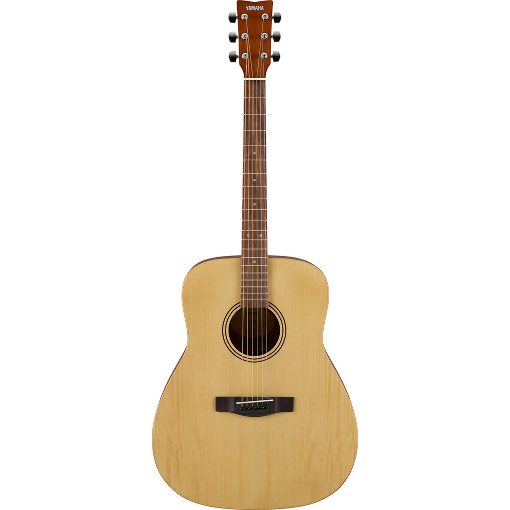 Yamaha F400 Natural Satin Acoustic Guitar – Full-Size Dreadnought with Strong Projection