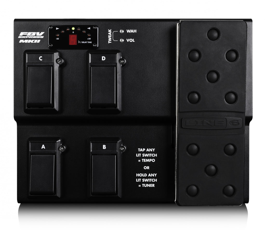 Line 6 FBV Express MKII Foot Controller – Compact Hands-Free Control for Line 6 Amps
