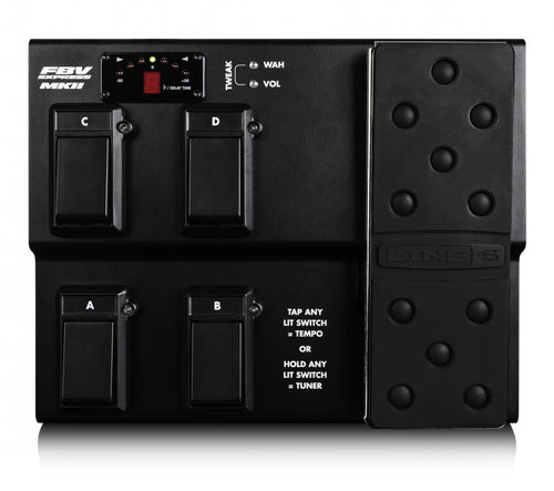 Line 6 FBV Express MKII Foot Controller – Compact Hands-Free Control for Line 6 Amps