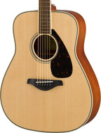 Yamaha FG820 Natural Acoustic Guitar – Rich Projection & Warm Mahogany Tone