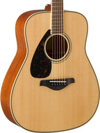 Yamaha FG820L Left-Handed Acoustic Guitar – Warm Mahogany Tone for Left-Handed