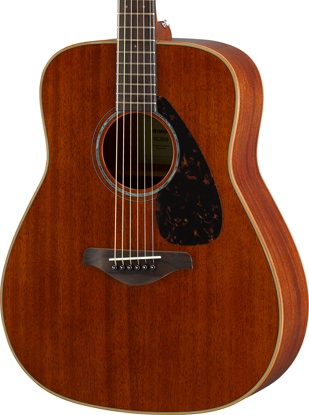Yamaha FG850 Acoustic Guitar – Solid Mahogany Warmth & Powerful Projection