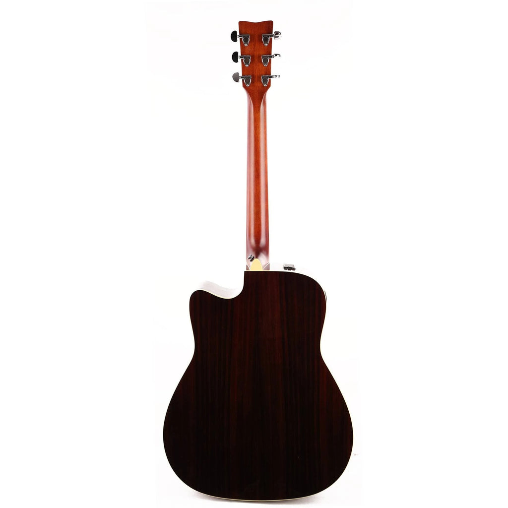 Yamaha FGX830C Black Acoustic-Electric Guitar – Rosewood Depth & Professional Stage Tone