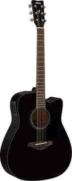 Yamaha FGX800C Black Acoustic-Electric Guitar – Solid Top Projection & Stage-Ready Performance