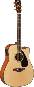 Yamaha FGX800C Natural Acoustic-Electric Guitar – Solid Top Projection & Stage-Ready Performance