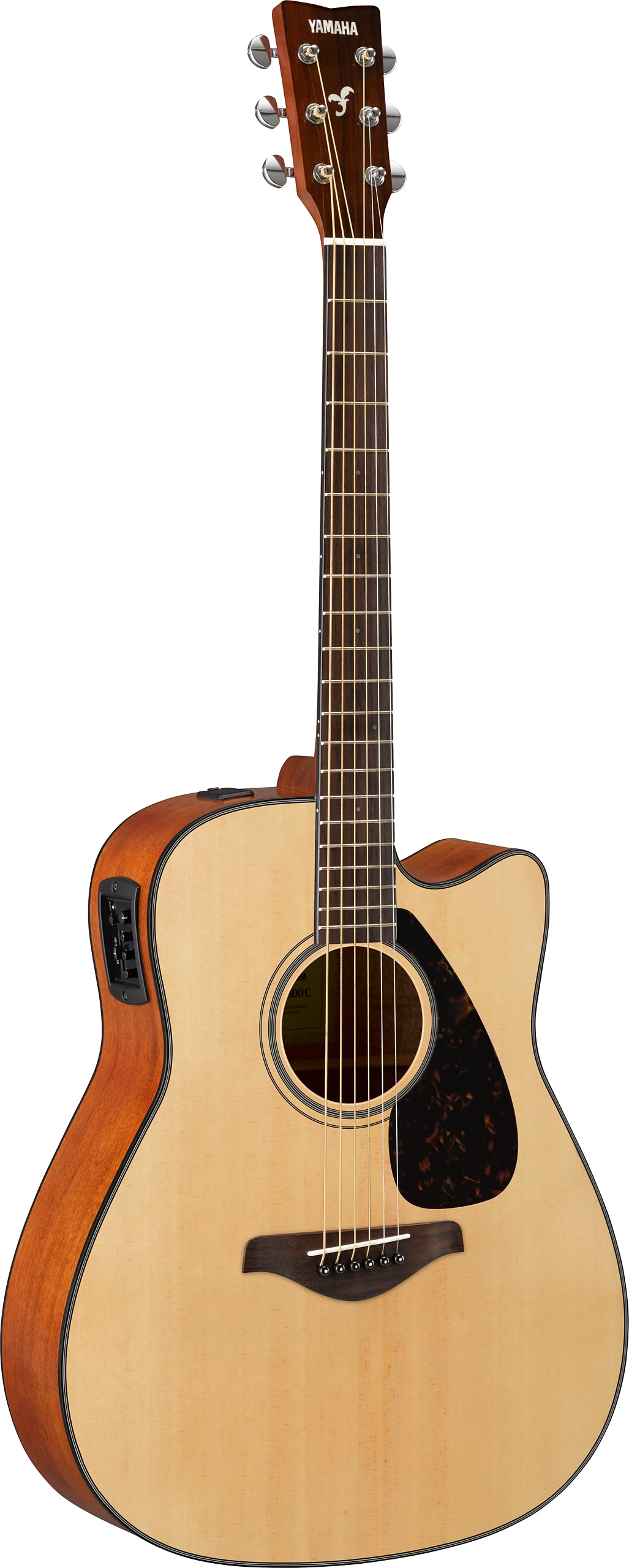 Yamaha FGX800C Natural Acoustic-Electric Guitar – Solid Top Projection & Stage-Ready Performance