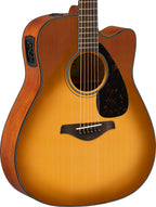 Yamaha FGX800C Sand Burst Acoustic-Electric Guitar – Solid Top Projection & Stage-Ready Performance