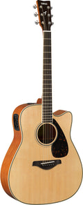 Yamaha FGX820C Natural Acoustic-Electric Guitar – Warm Mahogany Tone & Stage-Ready Performance