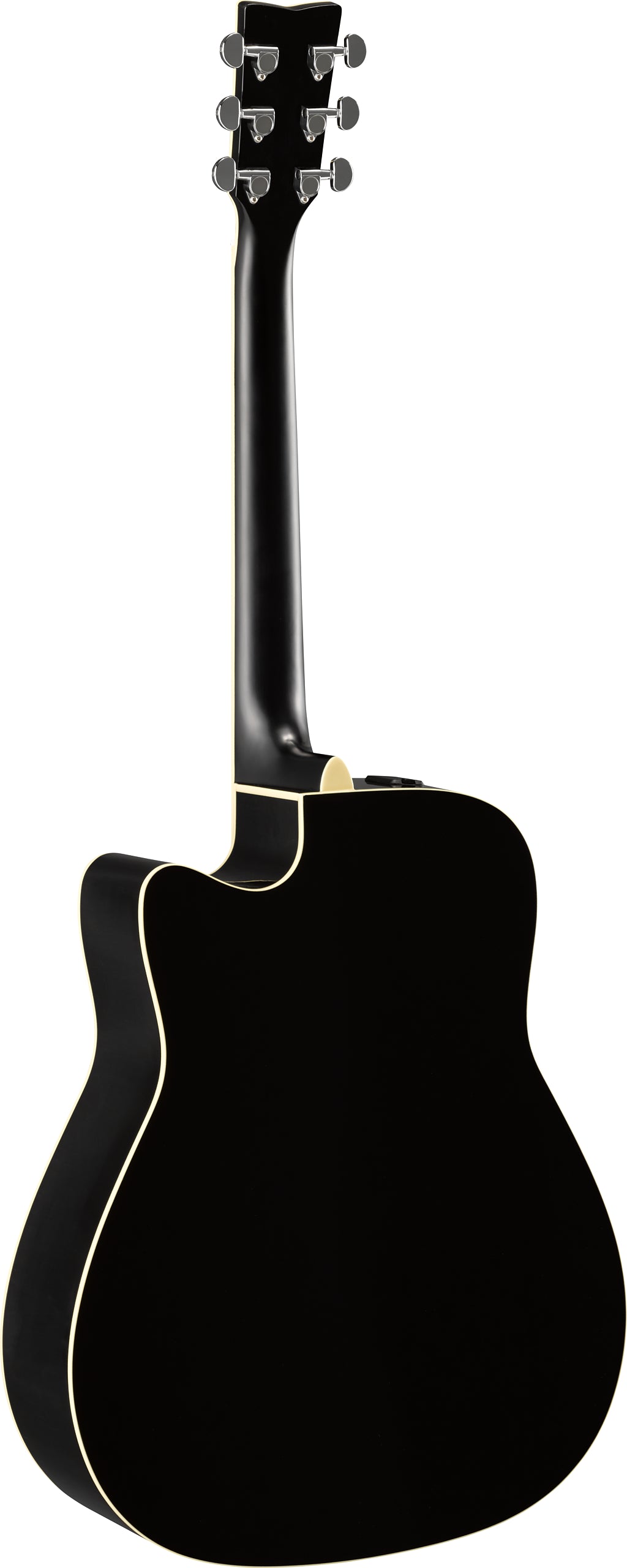 Yamaha FGX820C Black Acoustic-Electric Guitar – Warm Mahogany Tone & Stage-Ready Performance