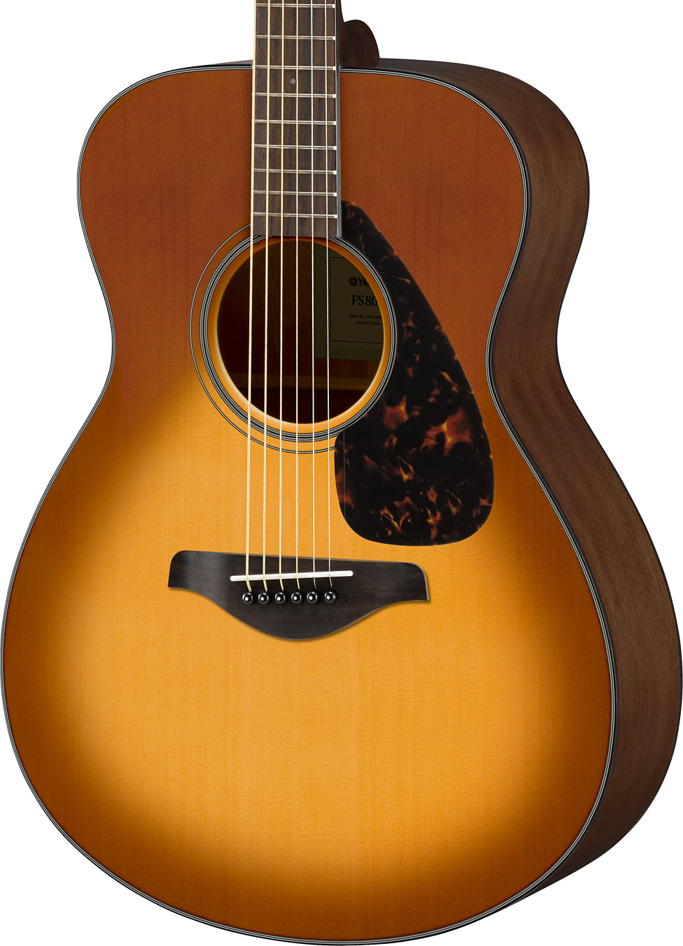 Yamaha FS800 Sand Burst Concert Acoustic Guitar – Balanced Tone & Comfortable Playability