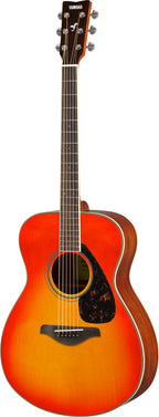 Yamaha FS820 Autumn Burst Concert Acoustic Guitar – Warm Mahogany Tone & Comfortable Playability