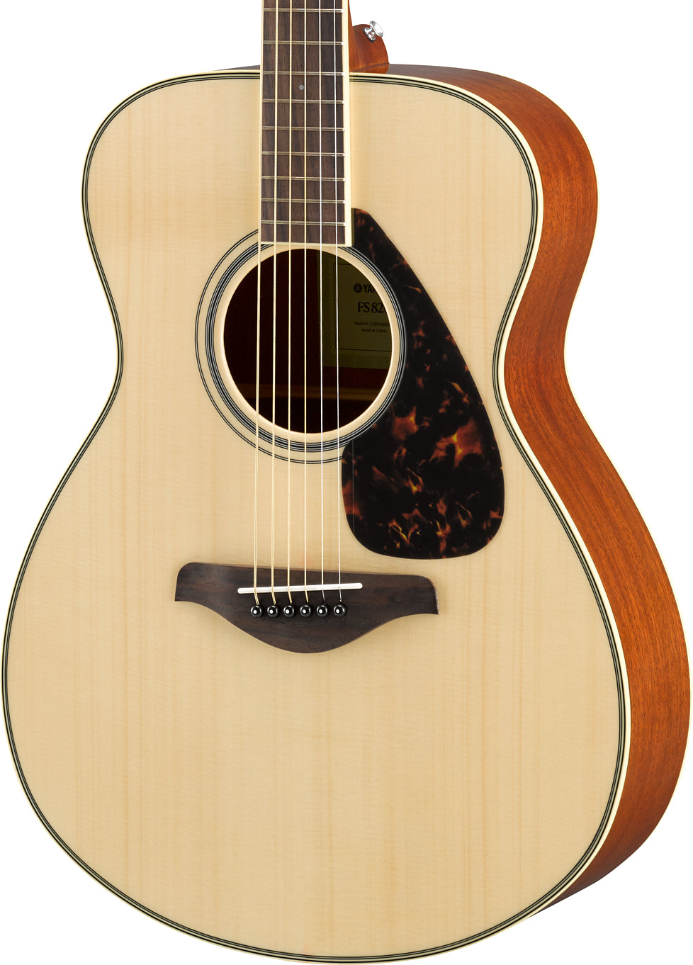 Yamaha FS820 Natural Concert Acoustic Guitar – Warm Mahogany Tone & Comfortable Playability