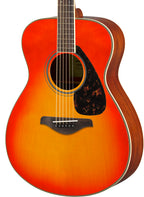 Yamaha FS820 Autumn Burst Concert Acoustic Guitar – Warm Mahogany Tone & Comfortable Playability