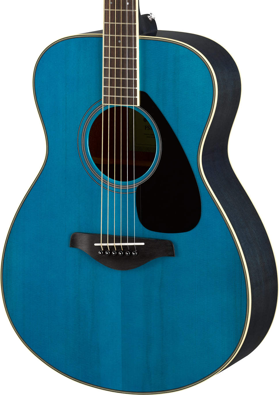 Yamaha FS820 Turquoise Concert Acoustic Guitar – Warm Mahogany Tone & Comfortable Playability