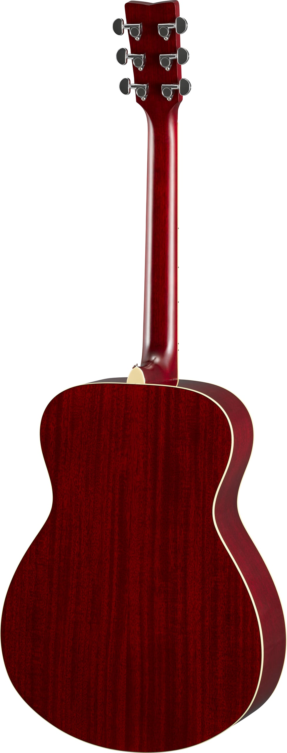 Yamaha FS820 Ruby Red Concert Acoustic Guitar – Warm Mahogany Tone & Comfortable Playability