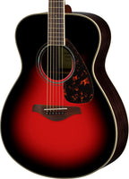 Yamaha FS830 Dusk Sun Red Concert Acoustic Guitar – Rich Rosewood Tone & Comfortable Playability