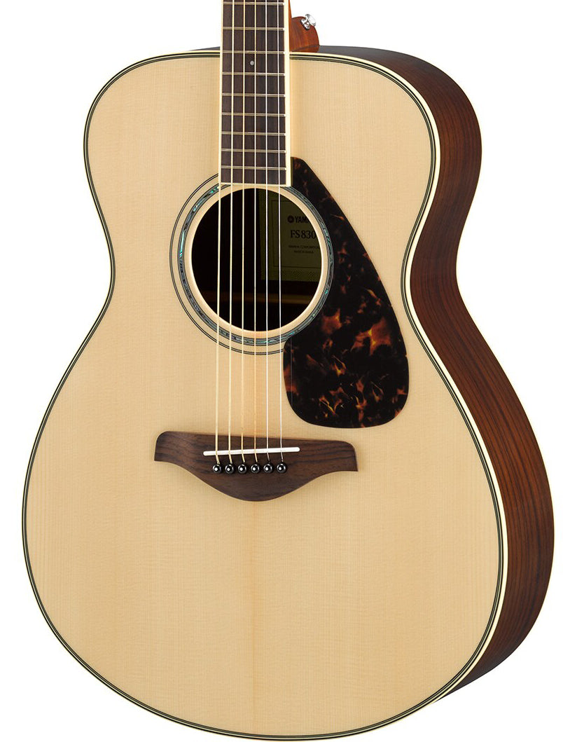 Yamaha FS830 Natural Concert Acoustic Guitar – Rich Rosewood Tone & Comfortable Playability