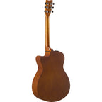 Yamaha FSX400C Smoky Black Acoustic-Electric Guitar – Compact Comfort & Stage-Ready Clarity
