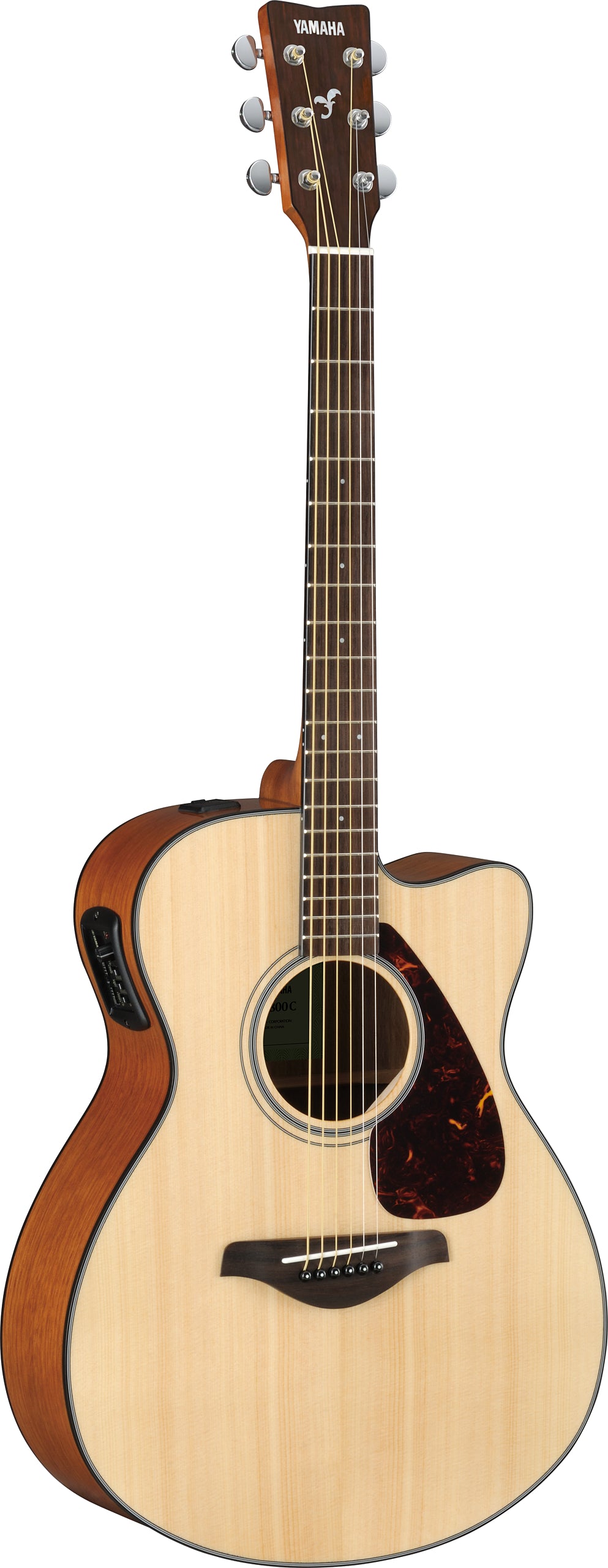 Yamaha FSX800C Natural Concert Cutaway Acoustic-Electric Guitar – Balanced Tone & Stage-Ready Comfort