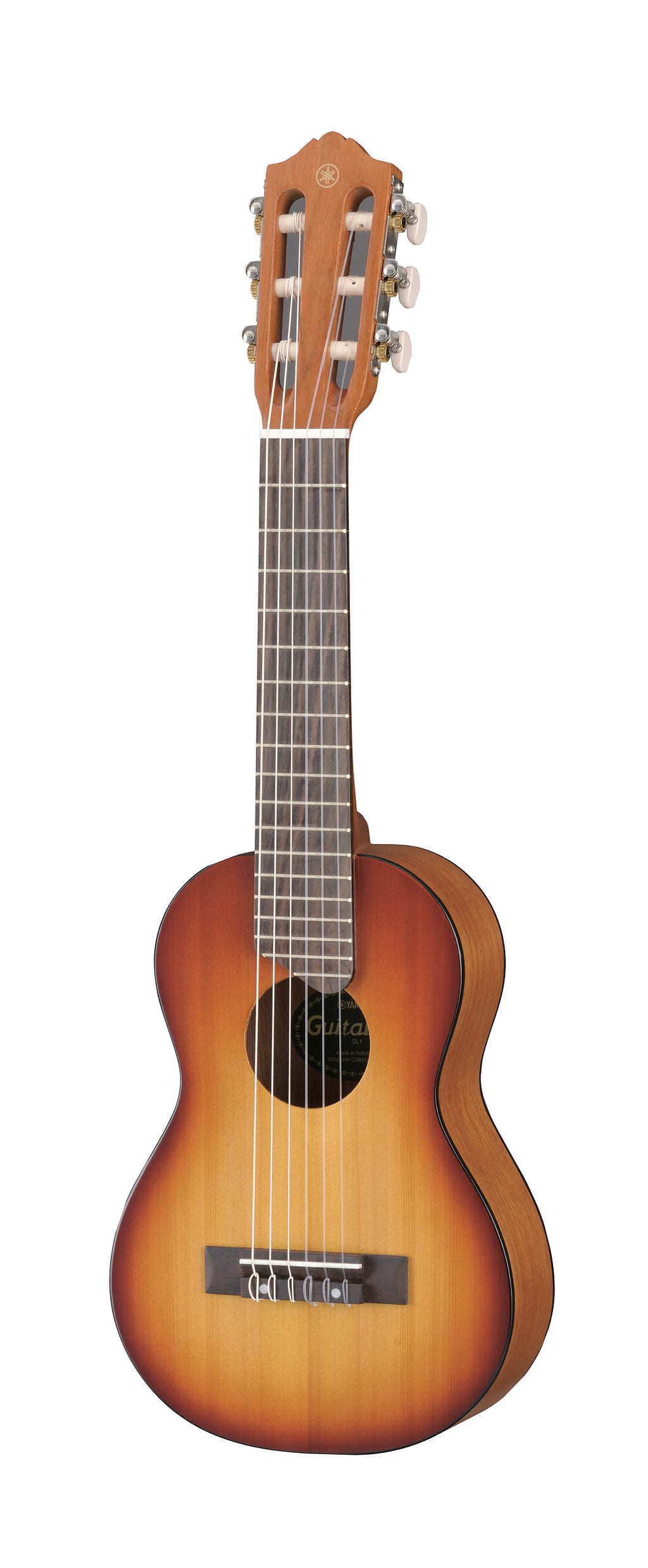 Yamaha GL1 Tobacco Brown Sunburst Guitalele – Compact Nylon-String Travel Fun