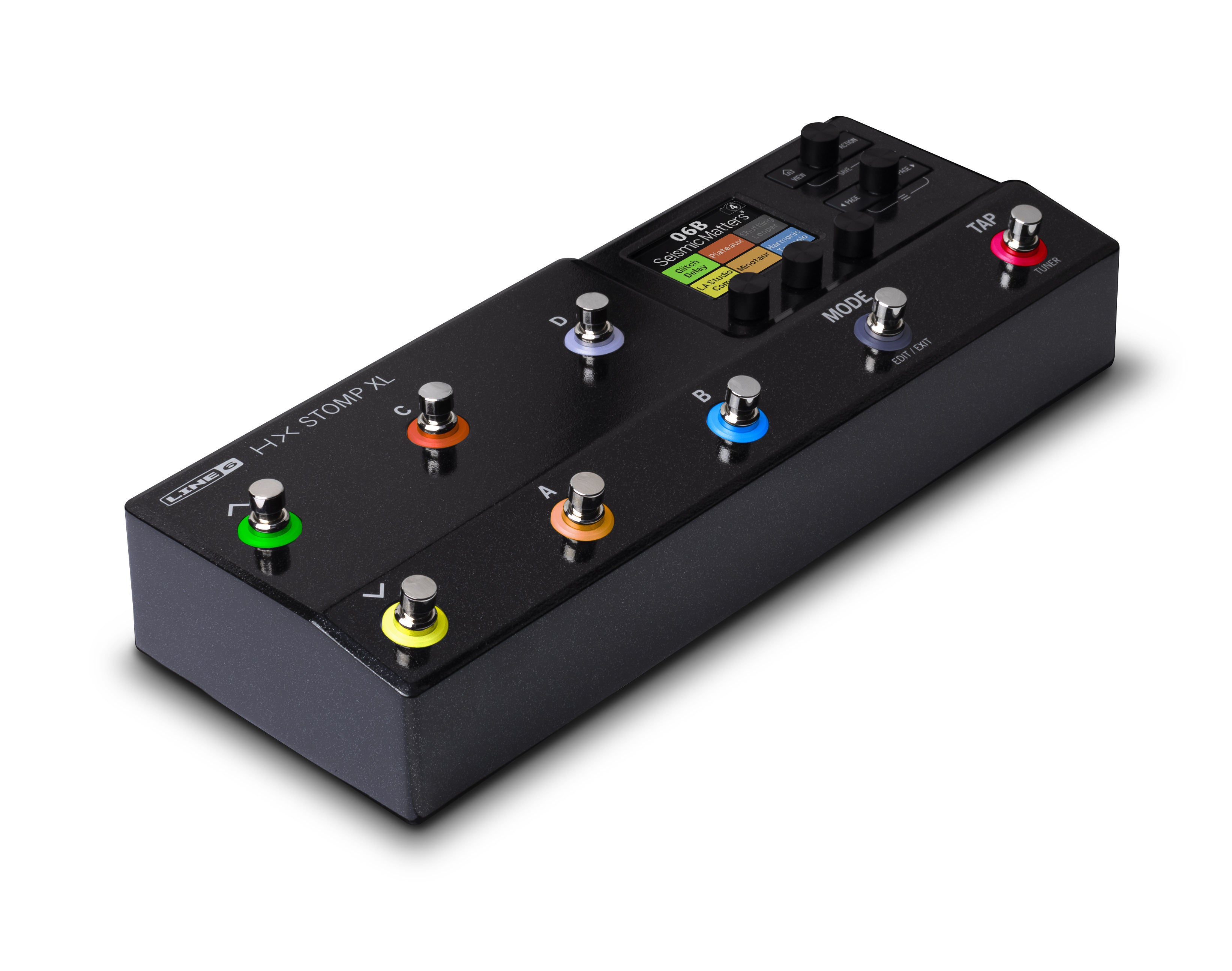 Line 6 HX Stomp XL Guitar Processor – Expanded HX Control for Modern Performance Rigs