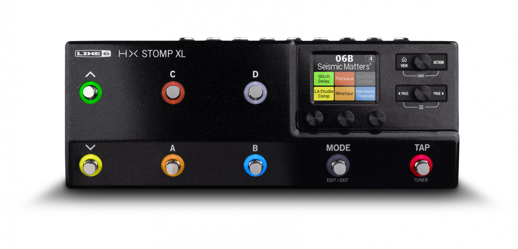 Line 6 HX Stomp XL Guitar Processor – Expanded HX Control for Modern Performance Rigs