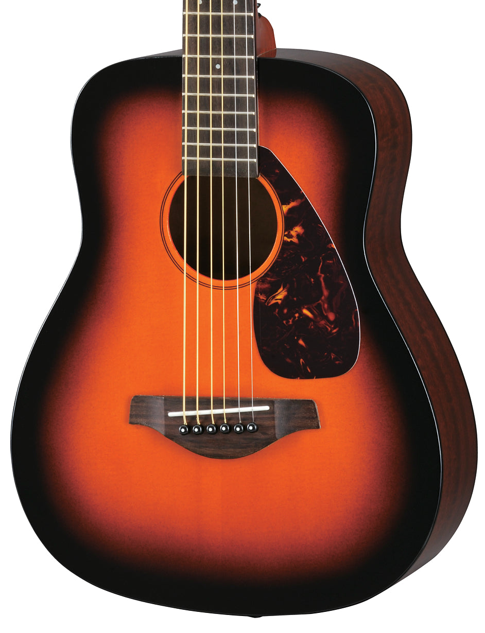 Yamaha JR2S Tobacco Brown Sunburst 3/4 Acoustic Guitar – Compact Travel Guitar with Vintage Sunburst Style